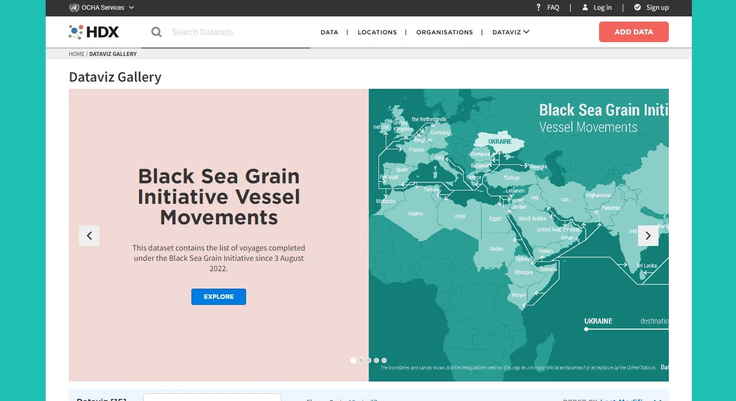 Humanitarian Data Exchange