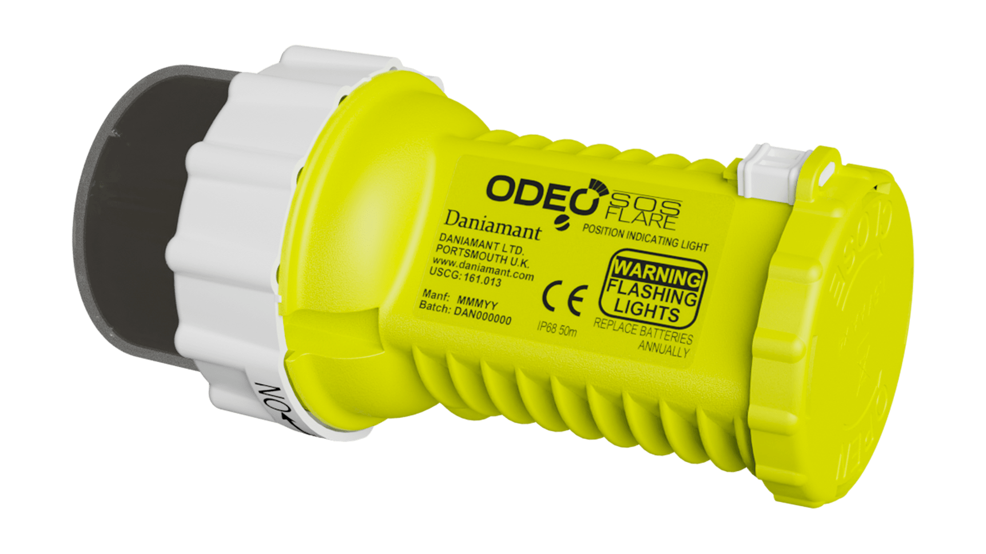 Daniamant ODEO SOS ELECTRONIC VISUAL DISTRESS SIGNAL DEVICE (eVDS) USCG APPROVED Datrex