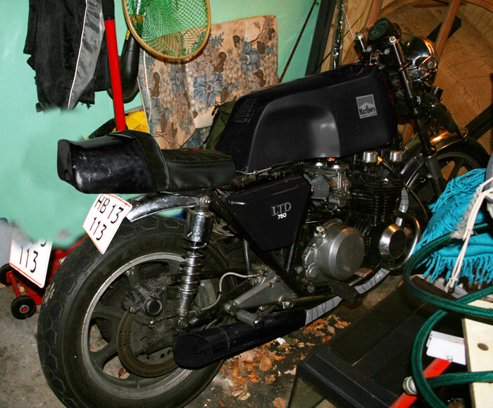 KZ440 LTD Cafe Racer Project | Kawasaki Motorcycle Forums (700 x 579 Pixel)