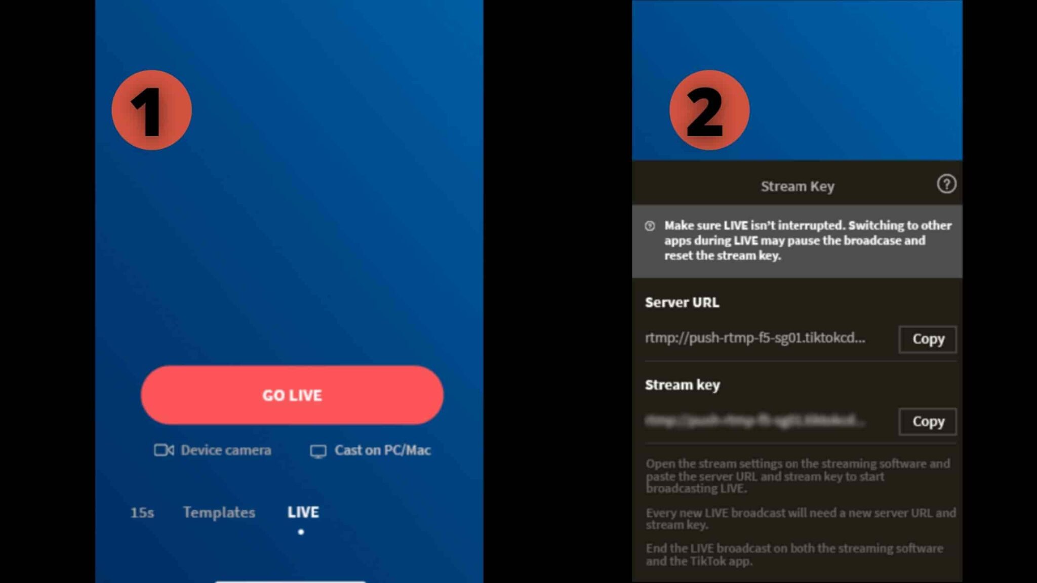 How To Get Tiktok RTMP URL & Stream Key Url To Go Live On TikTok(024)