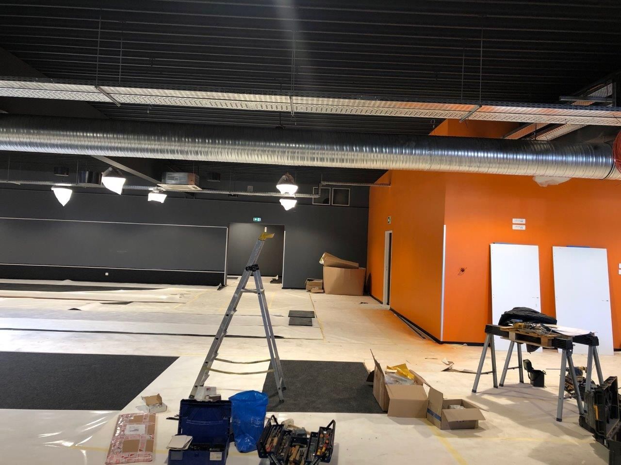 TRAITEMENT D'AIR / DESHUMIDIFICATION (VMC doubleflux salle de sports à