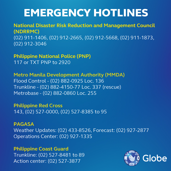 MarioPH Emergency Hotlines Davao Eagle Online