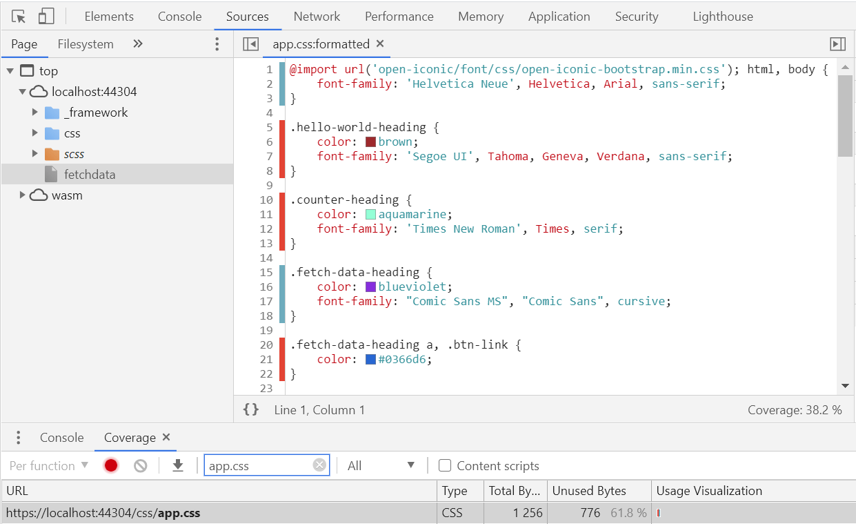 Use CSS isolation in your Blazor projects