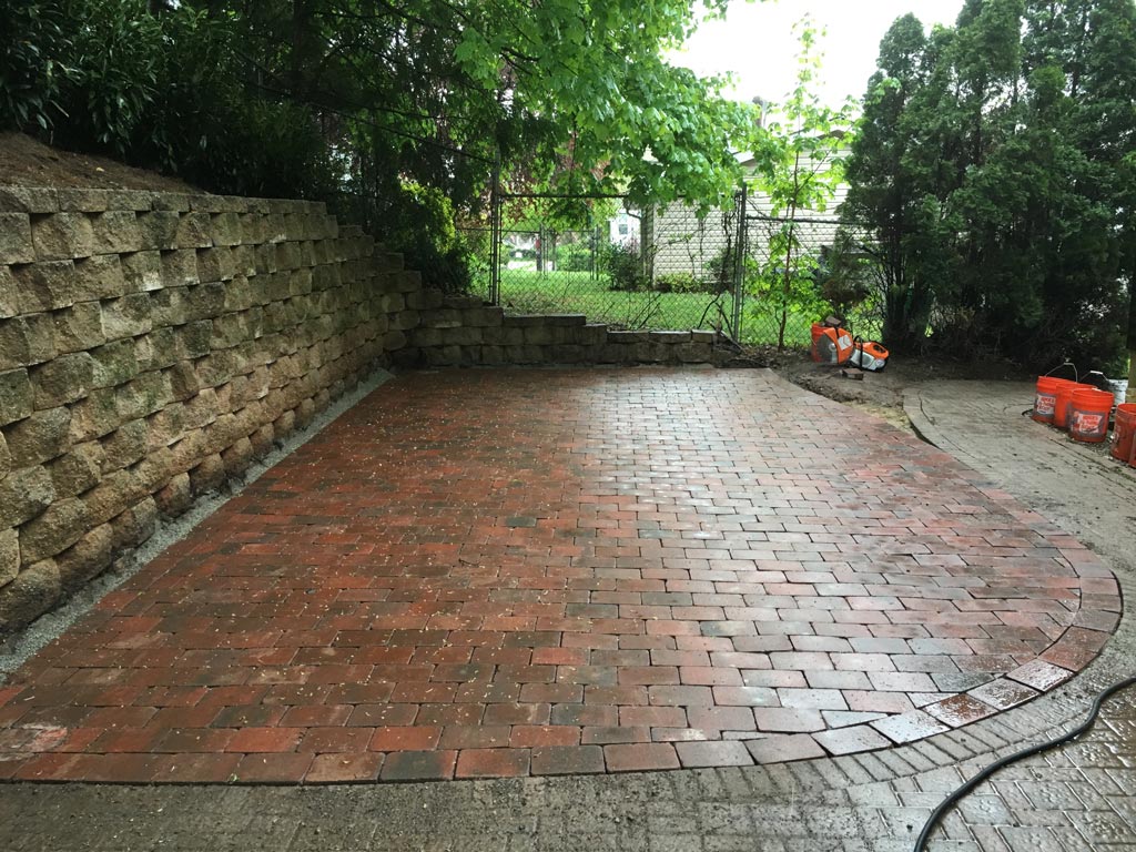 Patio Installation Dave and Dan's Landscape, LLC