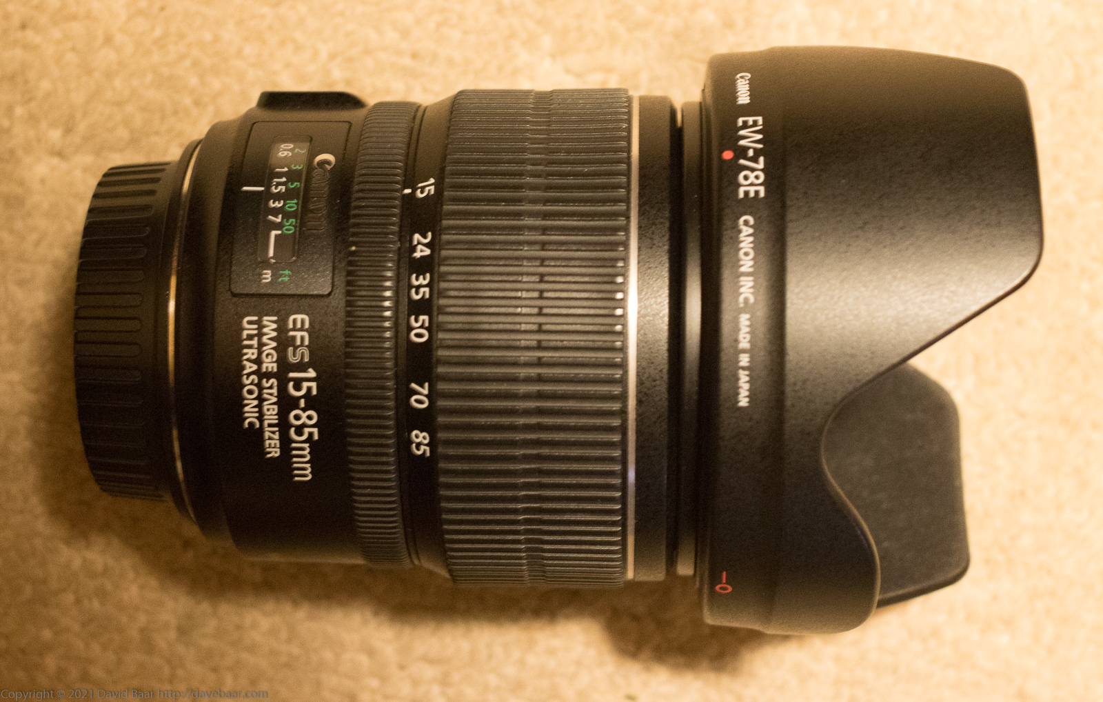Fixing a Stuck Zoom Mechanism on a Canon EFS 1585mm f/3.55.6 IS USM