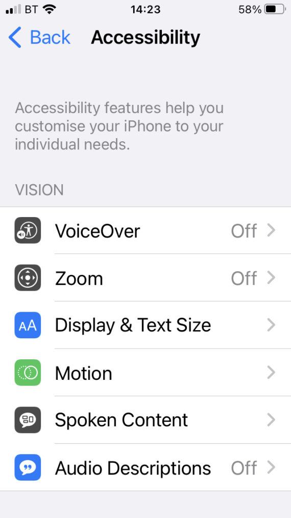 Set up voice control and Siri on an iPhone for Blind and visually impaired users Dave Chaffey