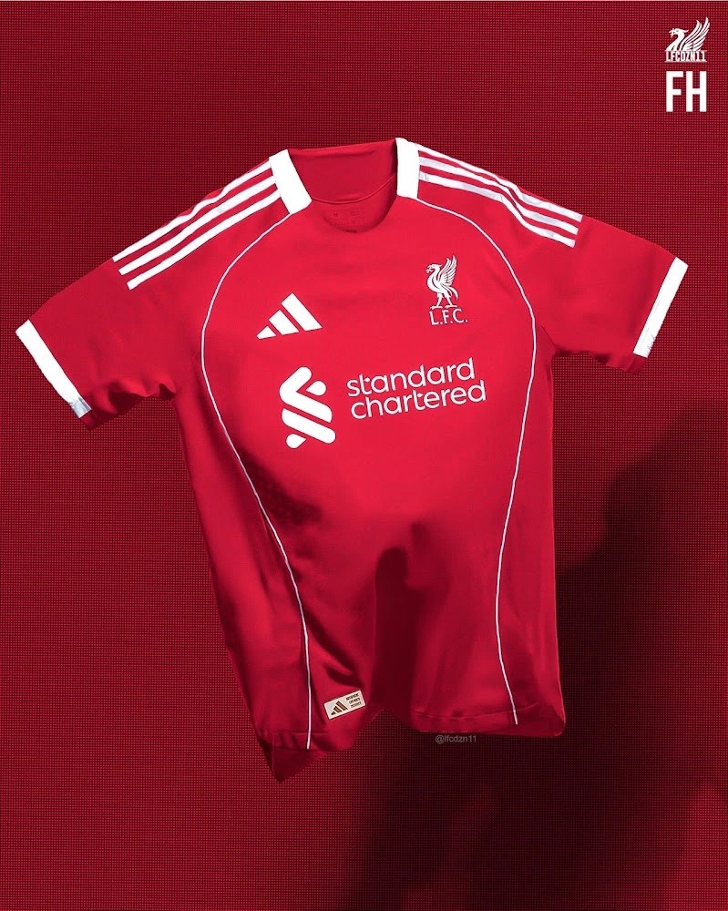 Liverpool Homecoming 2025 Liverpool 2025/26 Home Kit 'most accurate look' revealed DaveOCKOP