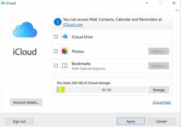 How to access and use Apple iCloud from Windows Dave�s Computers