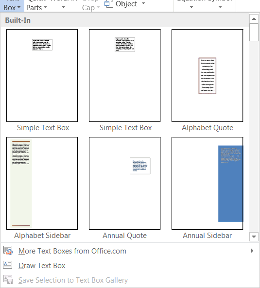 Flow Text Through your Word 2013 Documents With Linked Text Boxes