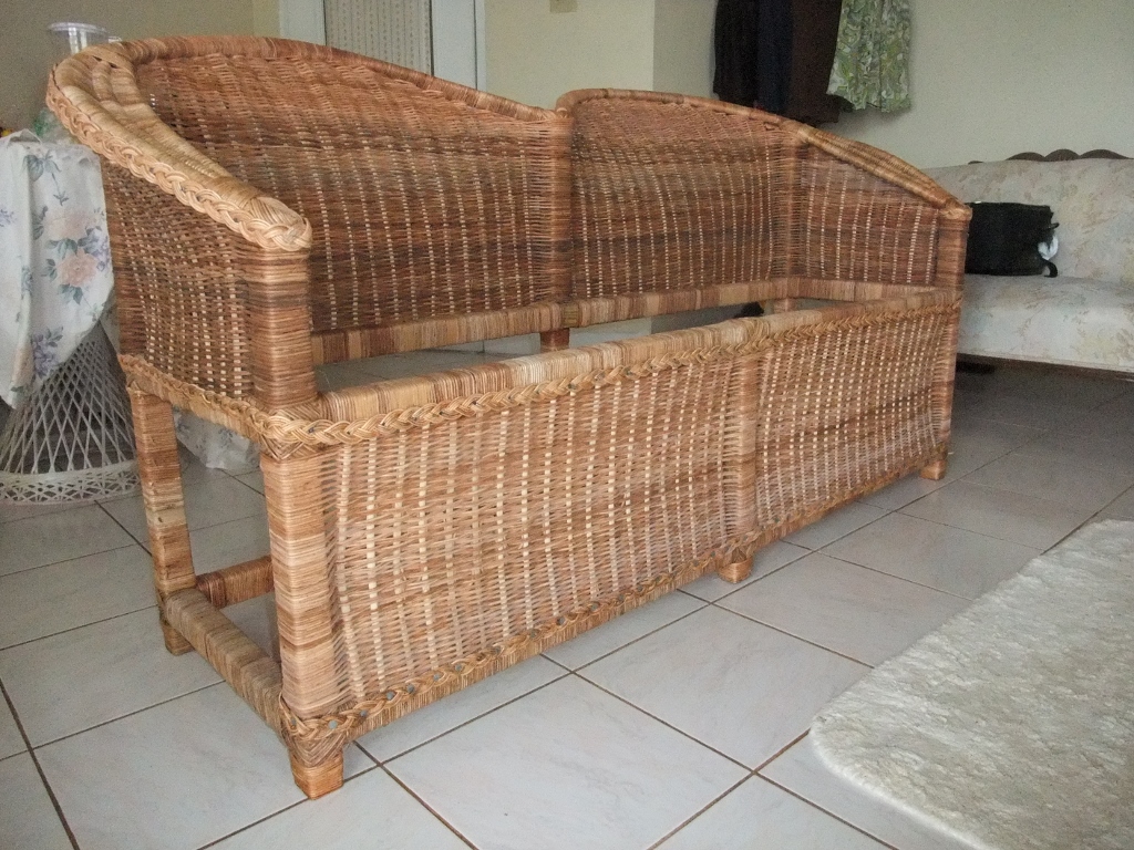 Wicker furniture made in Jamaica