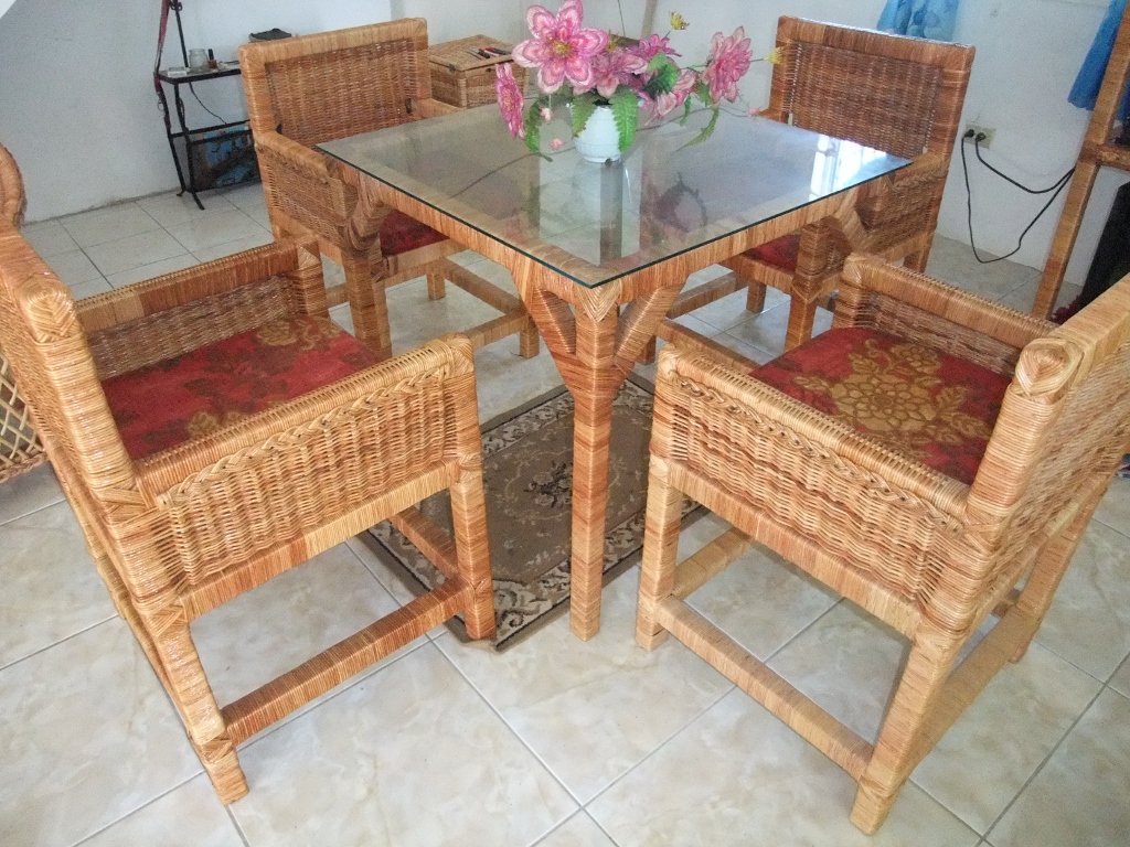 Wicker furniture made in Jamaica