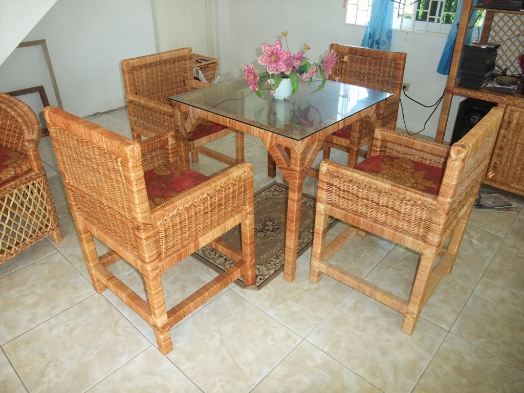 Wicker furniture made in Jamaica