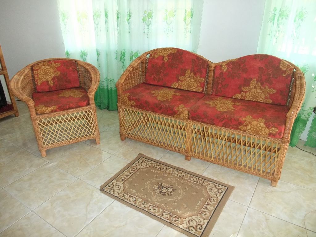 Wicker furniture made in Jamaica