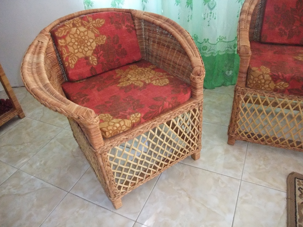 Wicker furniture made in Jamaica