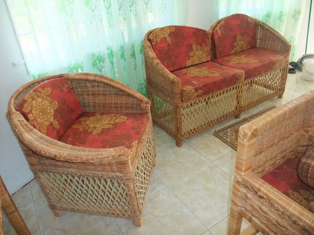Wicker furniture made in Jamaica