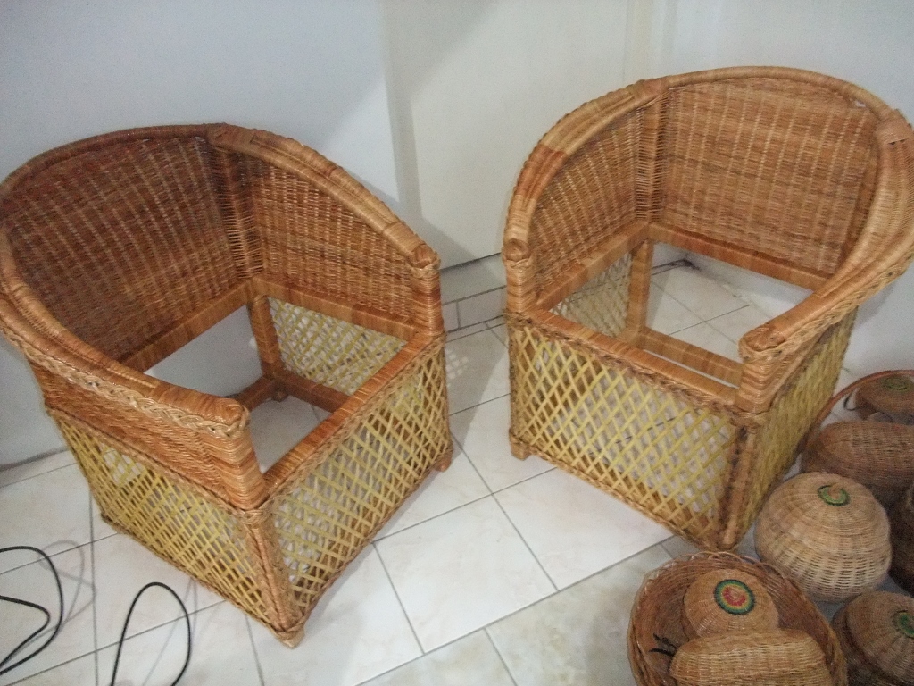 Wicker furniture made in Jamaica