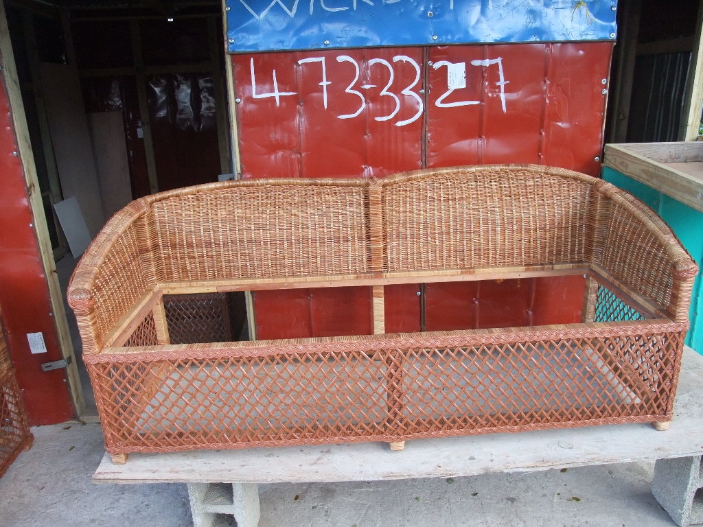 Wicker furniture made in Jamaica