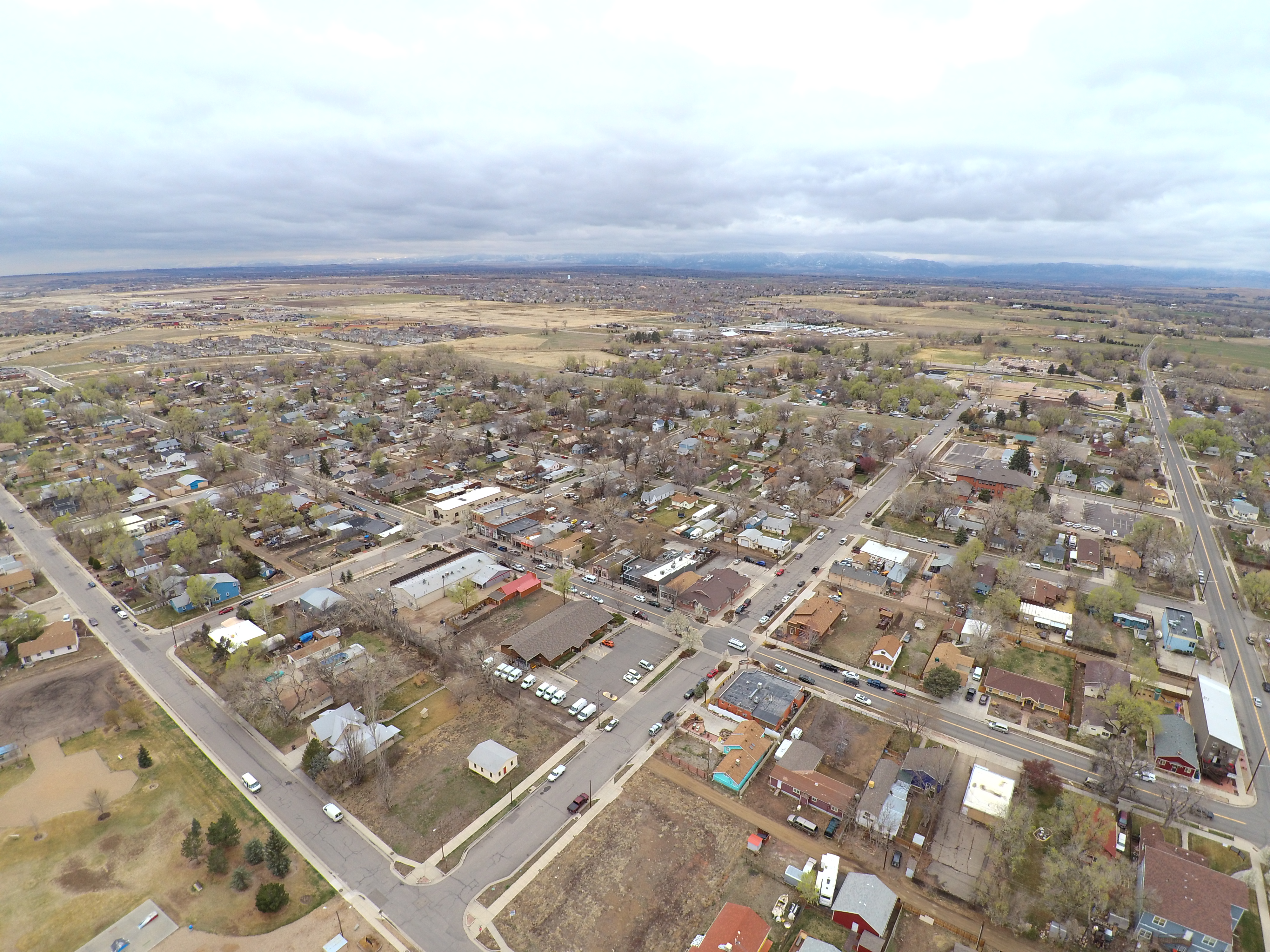 Erie, Colorado Aerial view of David