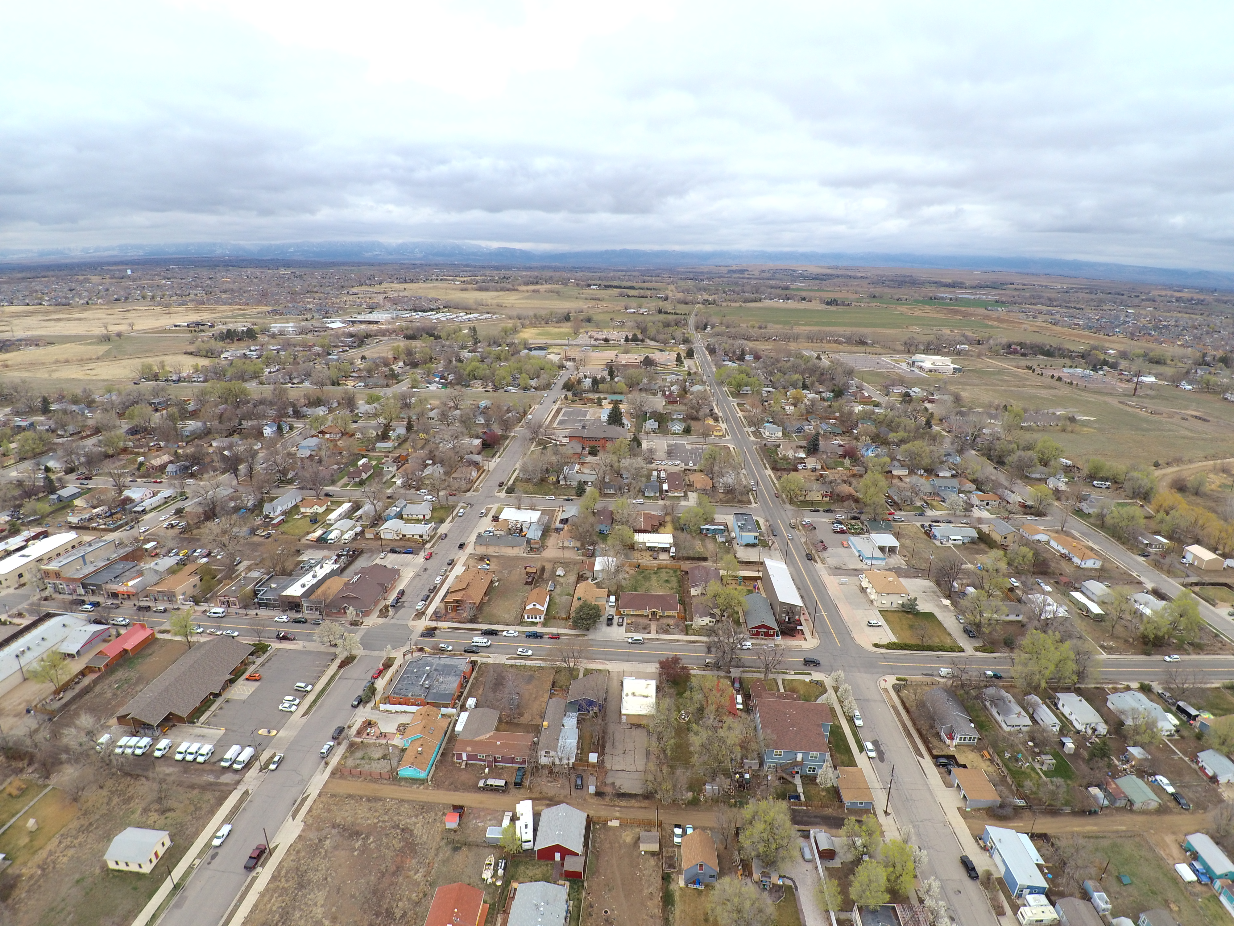 Erie, Colorado Aerial view of David