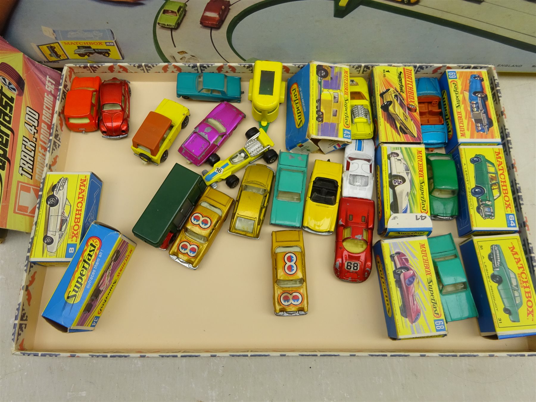 Matchbox M3 Switch Track, Matchbox Superfast Track 400, Superfast