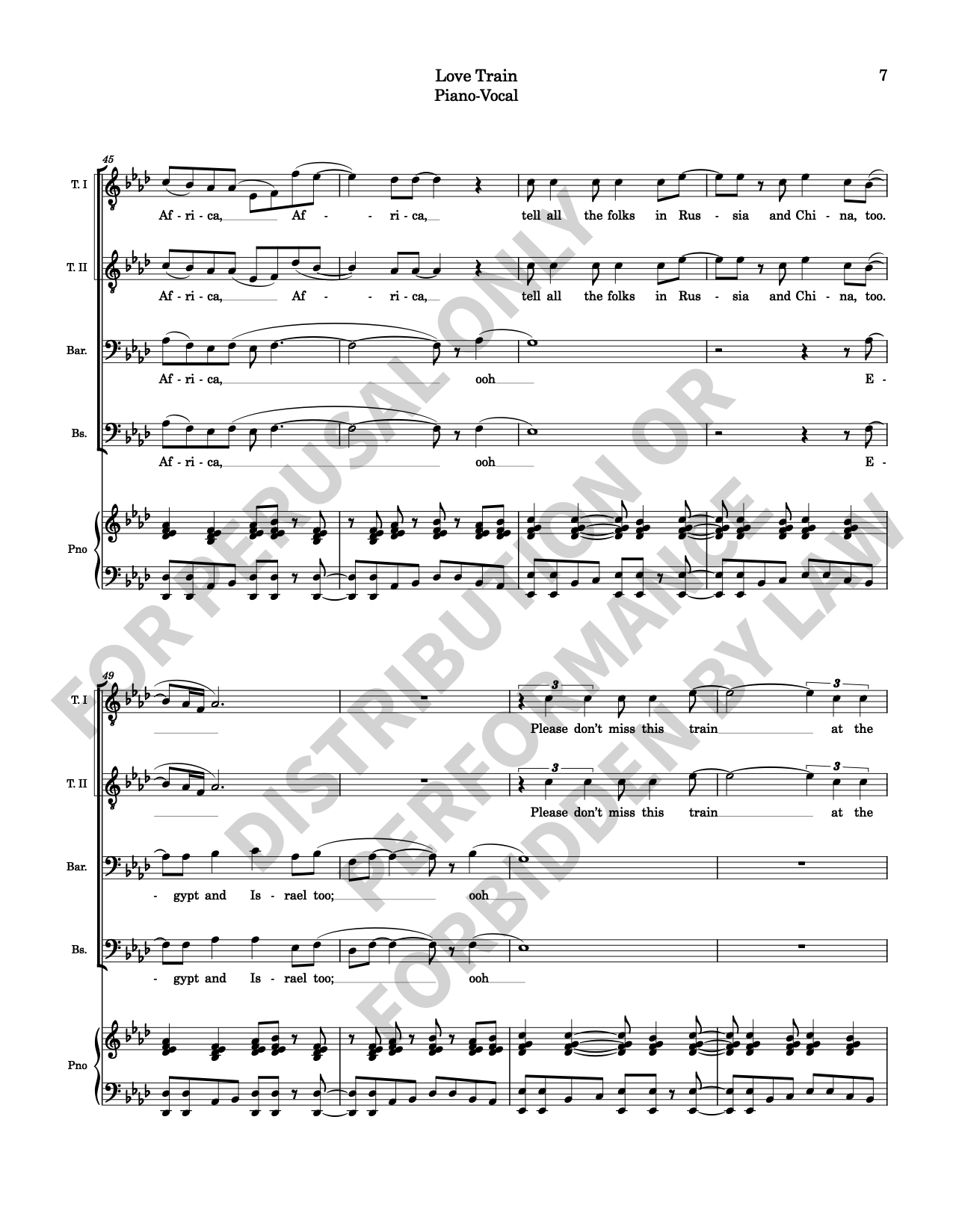 Love Train David Maddux