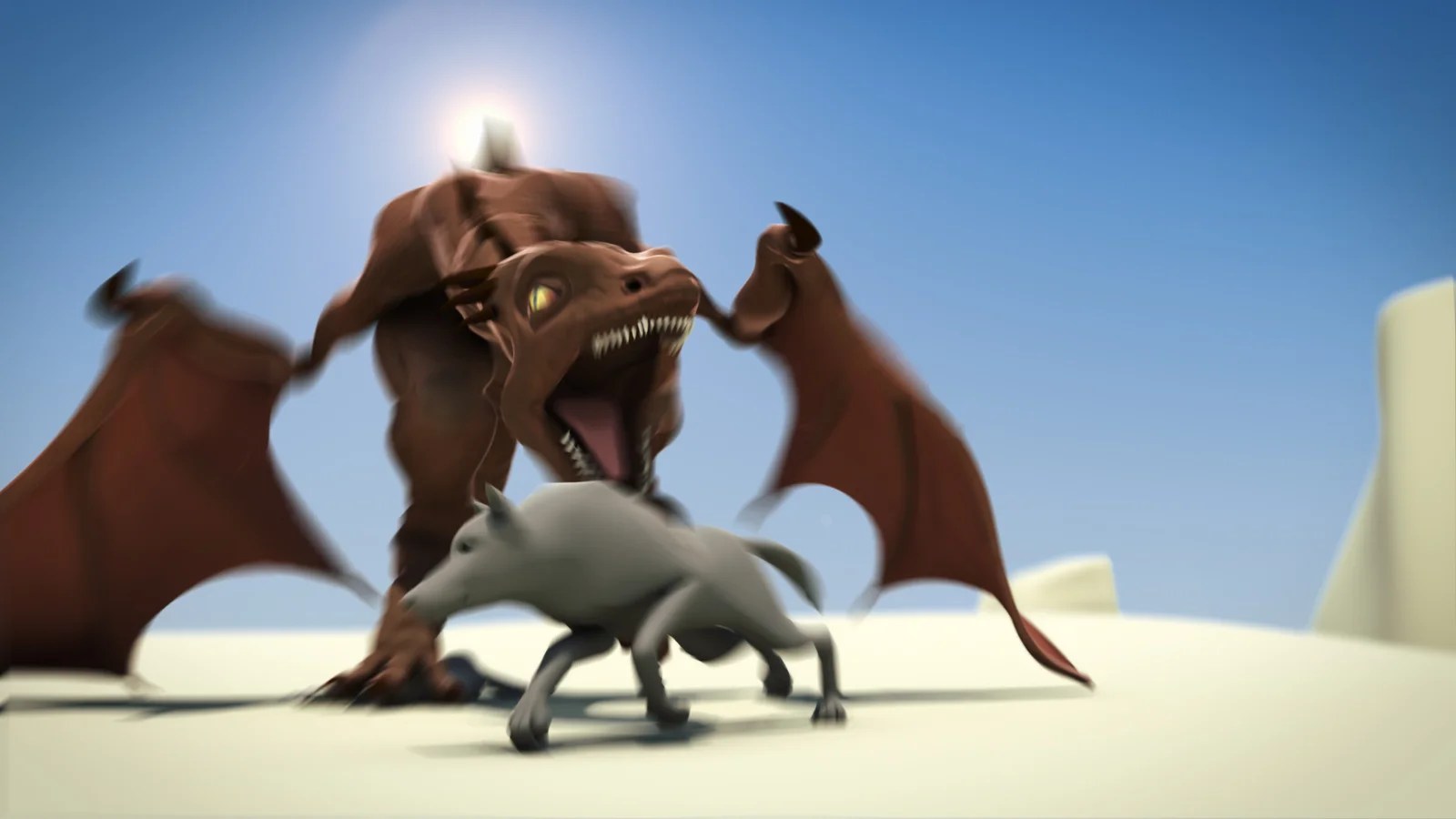 Dragon hunting 3D Animation • David Mattock 3D Artist / Animator