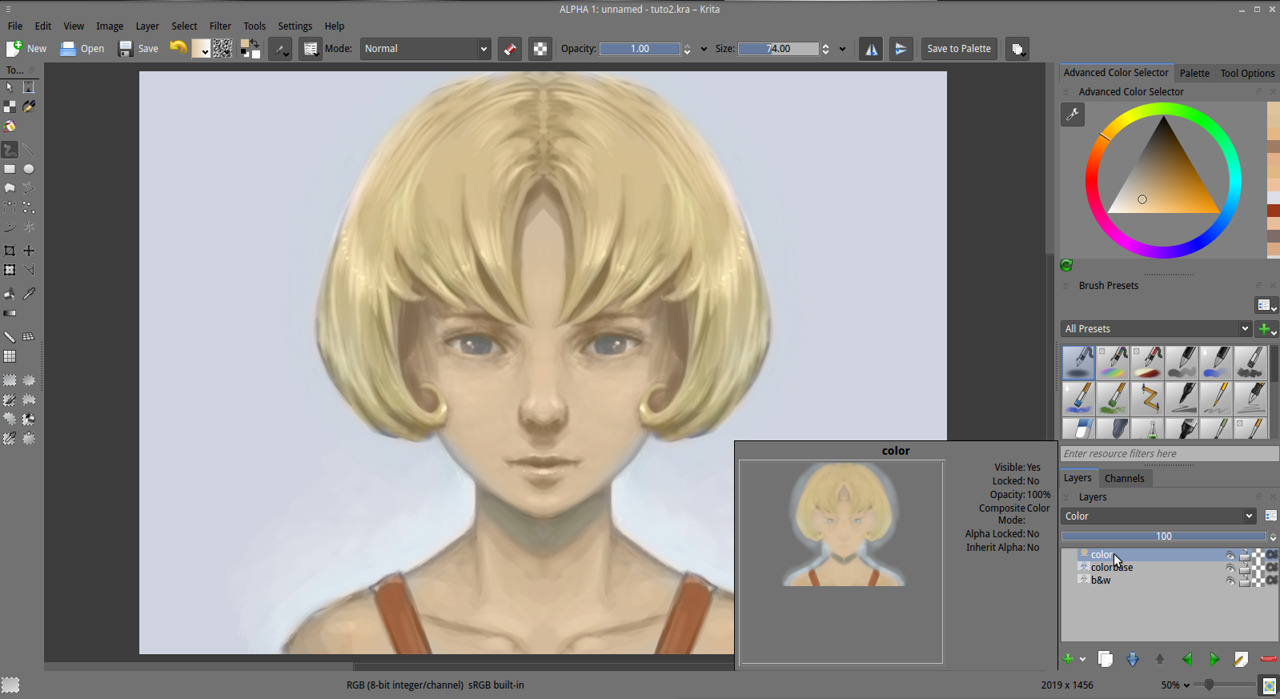Getting started with Krita (2/3) David Revoy