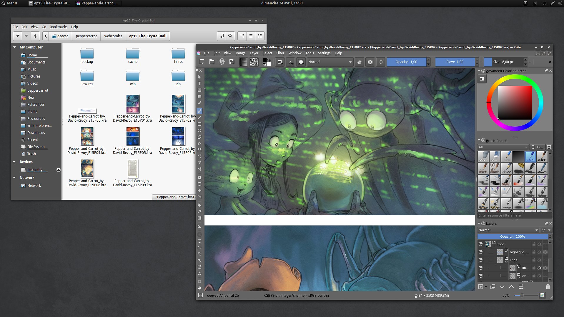 Ubuntu 16.04 for my digital painting workstation David Revoy
