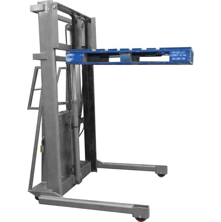 Stainless Steel Manual Lift Truck by Ruger Industries