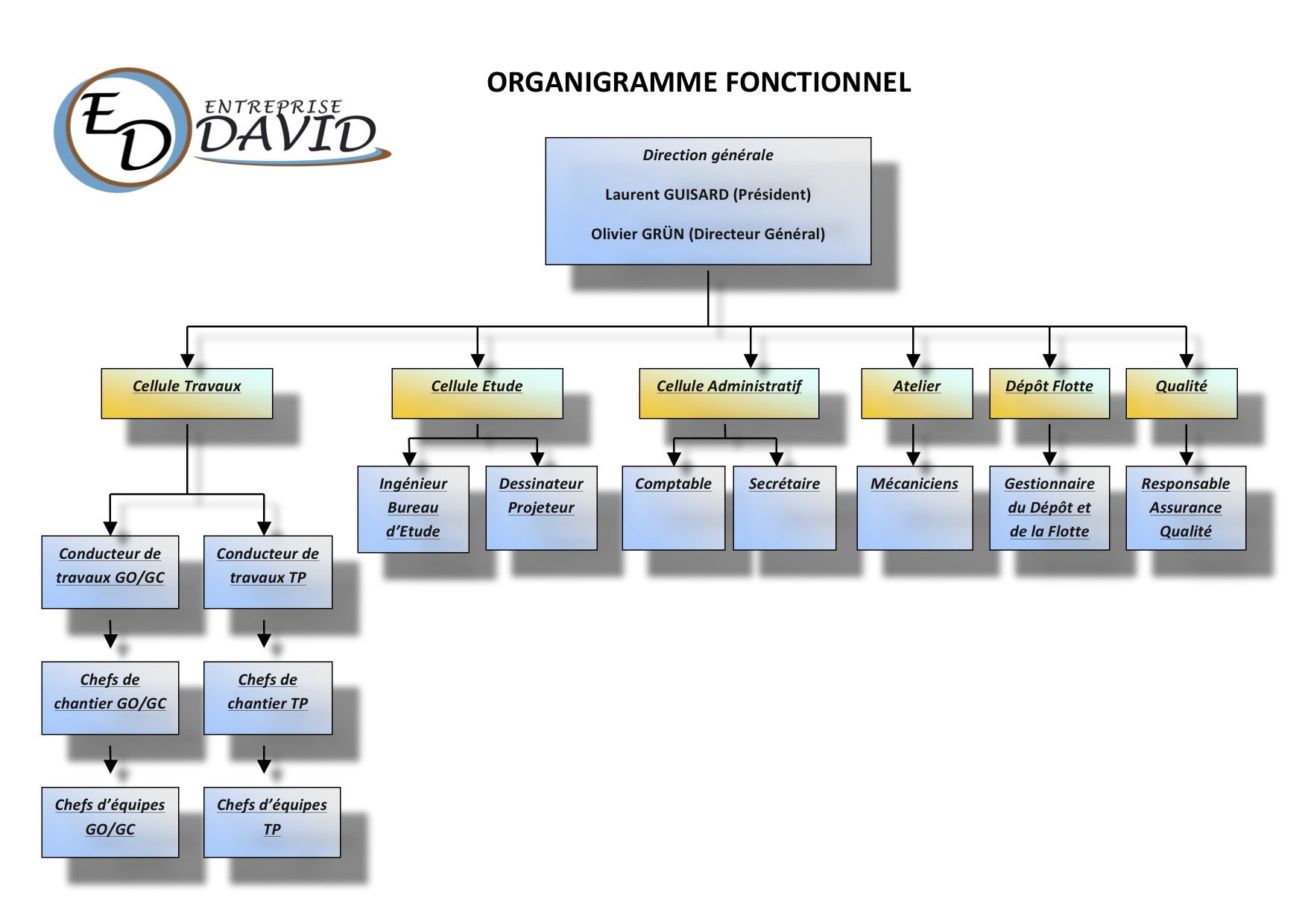 David SA L’entreprise