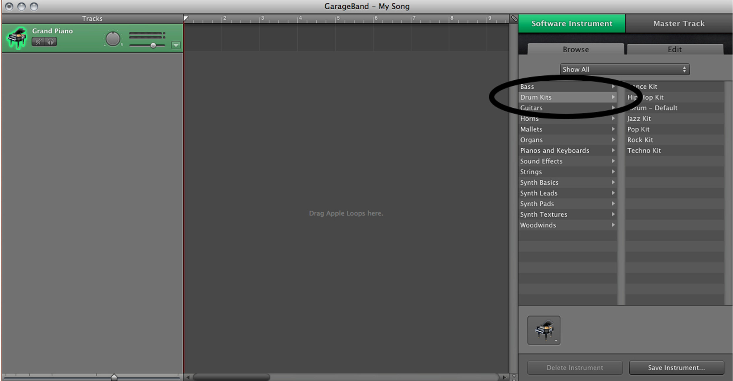 Simple Loops How To Set Up A Click Track Using Garageband