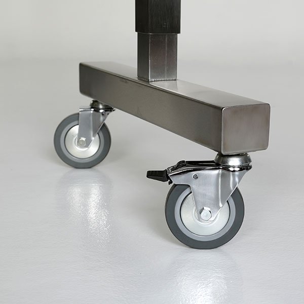 Stainless Steel Height Adjustable Table David Scott Company