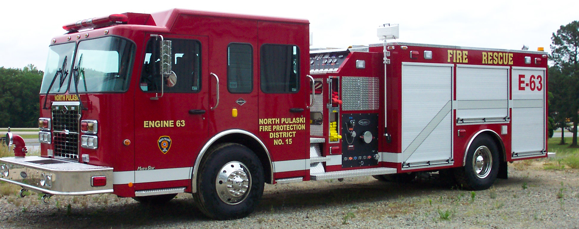 Custom Lettering and Stiping for Fire Department Vehicles and Equipment