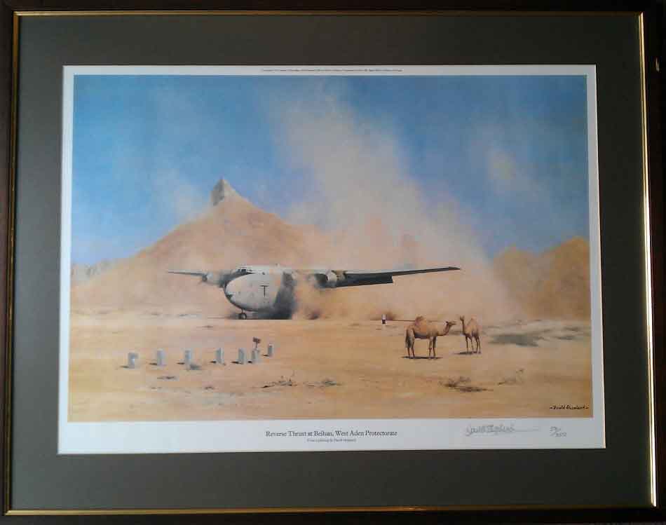 David Shepherd signed, limited edition, prints, reverse thrust at