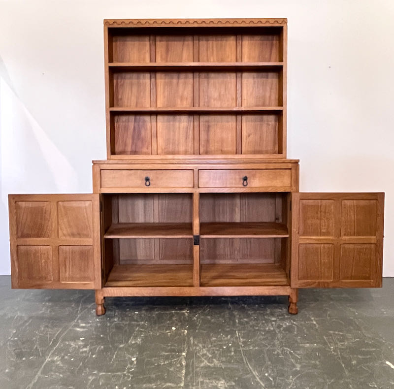 Robert Thompson ‘Mouseman’ 4’ Oak Welsh Dresser David Siddall Antiques