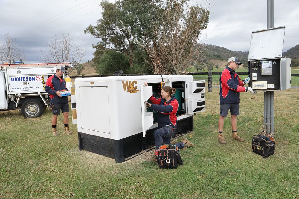 Davidson Bros Electrical Tamworth, solar, pumps, motors, industrial