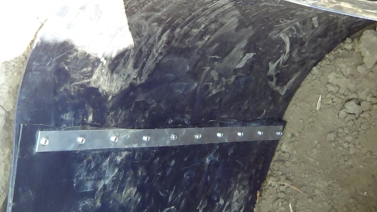 Bamboo Rhizome Barrier at Davis Bamboo Nursery