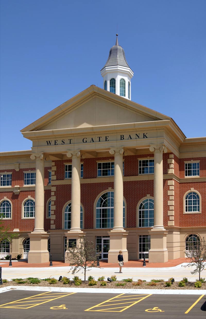 West Gate Bank Center Davis Design