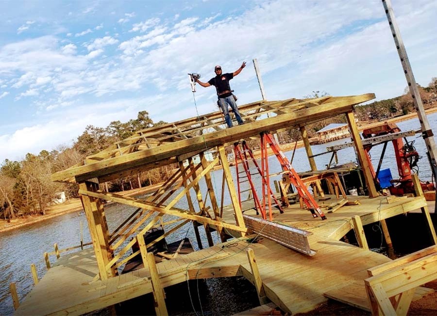 Lake Greenwood South Carolina Our Work Davis Docks and Seawalls
