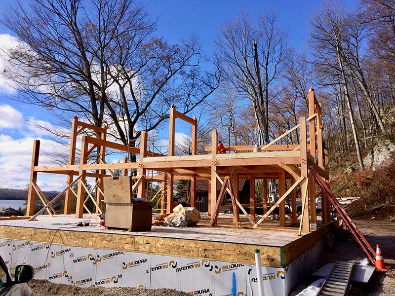 Lake Bonaparte New York Timber Frame Home Davis Frame
