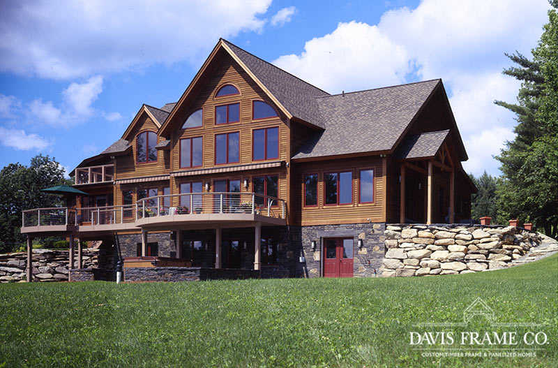 Luxury Vermont Timber Frame Davis Frame Company