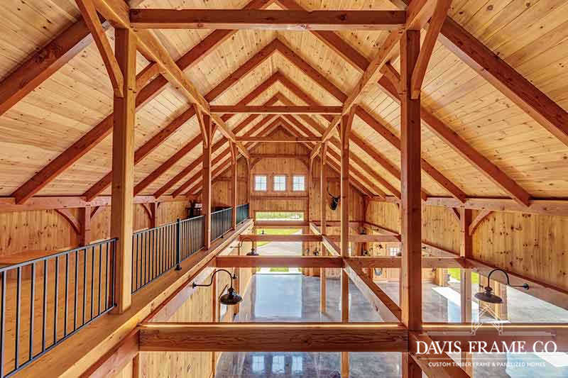 Hilltop Barn Timber Frame Barn Davis Frame