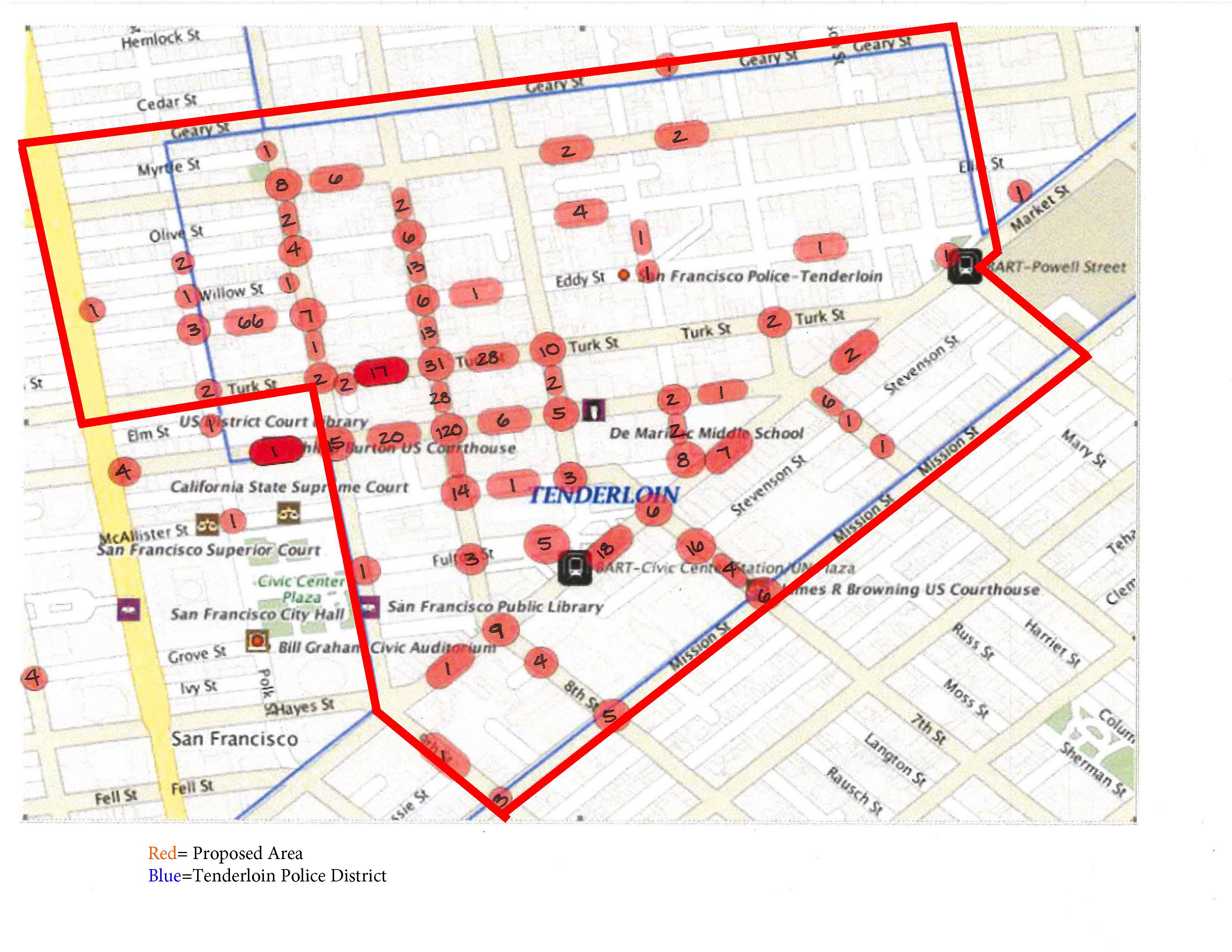 Civil Injunction Tenderloin Davis Vanguard