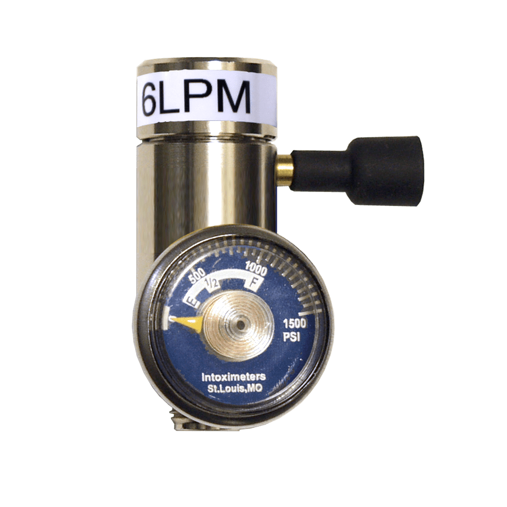 Dry Gas Regulator (6.0 LPM) Used with ECIR II or FST DAVTECH