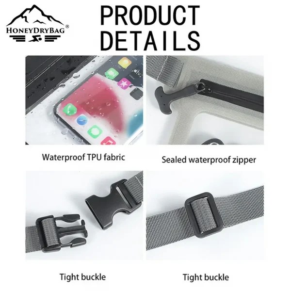 Wholesale Customized Waterproof Phone Fanny Pack HoneyDryBag