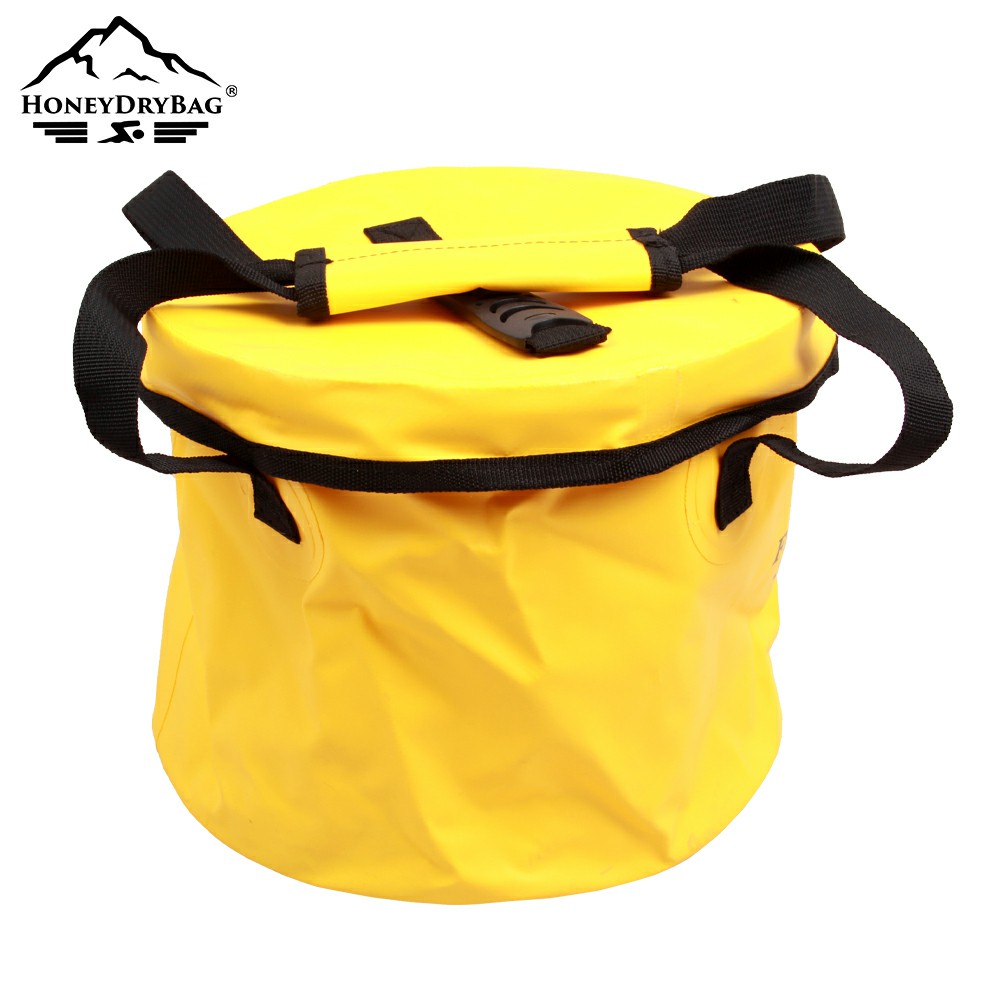 Round Foldable Camping Bucket HoneyDryBag