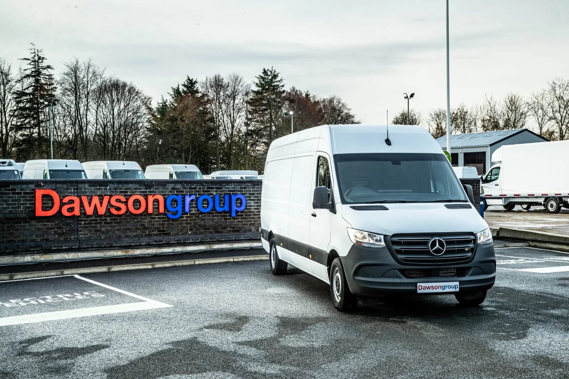 Commercial Large Van Rental Dawsongroup vans