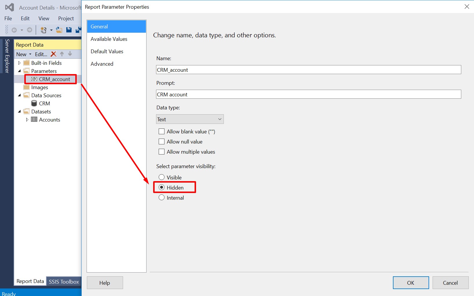 How to create a SSRS Report for one or more selected records Dayman