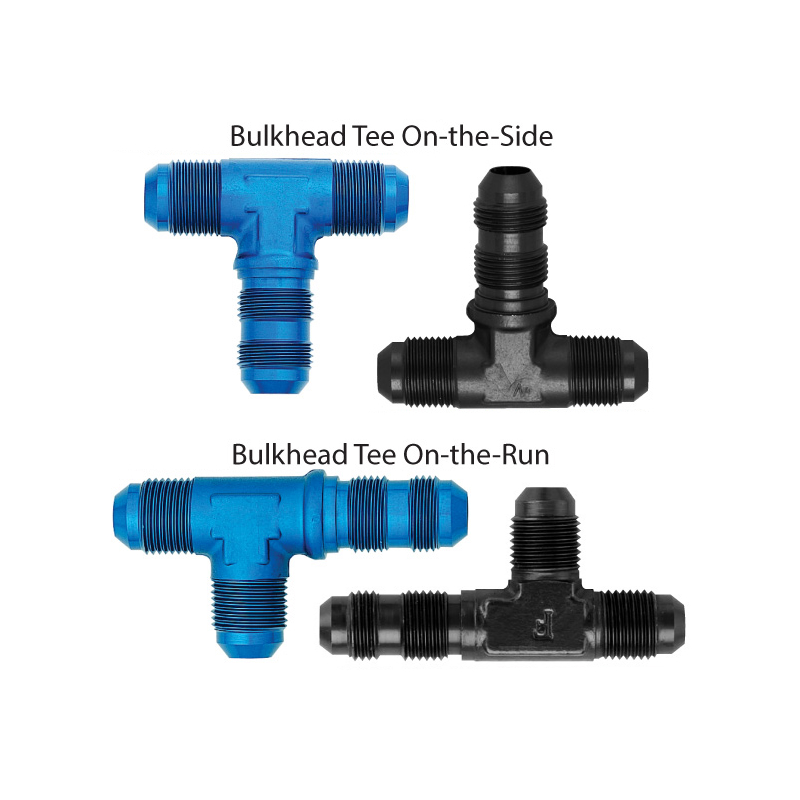 AN FLARE BULKHEAD TEE FITTINGS FITTINGBULKHEADTEE Fittings