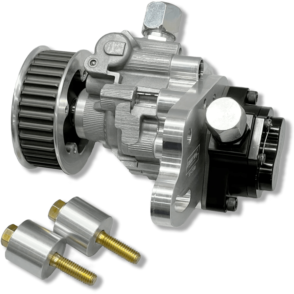 SWEET MFG BELLHOUSING TANDEM POWER STEERING PUMP ASSEMBLY SWT305